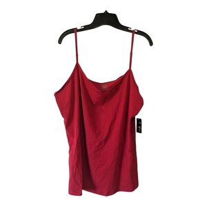 George Plus Red Tank Top. Size 3X. New.